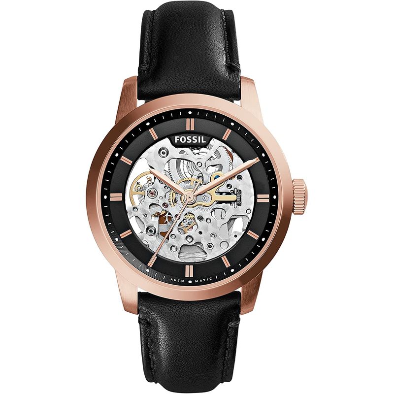 FOSSIL - Reloj Fossil Townsman ME3084 Negro De Cuero Piel Para Hombre