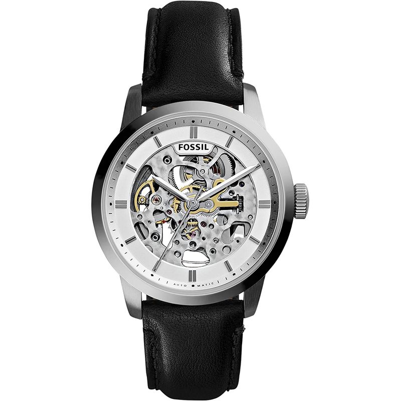FOSSIL - Reloj Fossil Townsman ME3085 Negro De Cuero Piel Para Hombre
