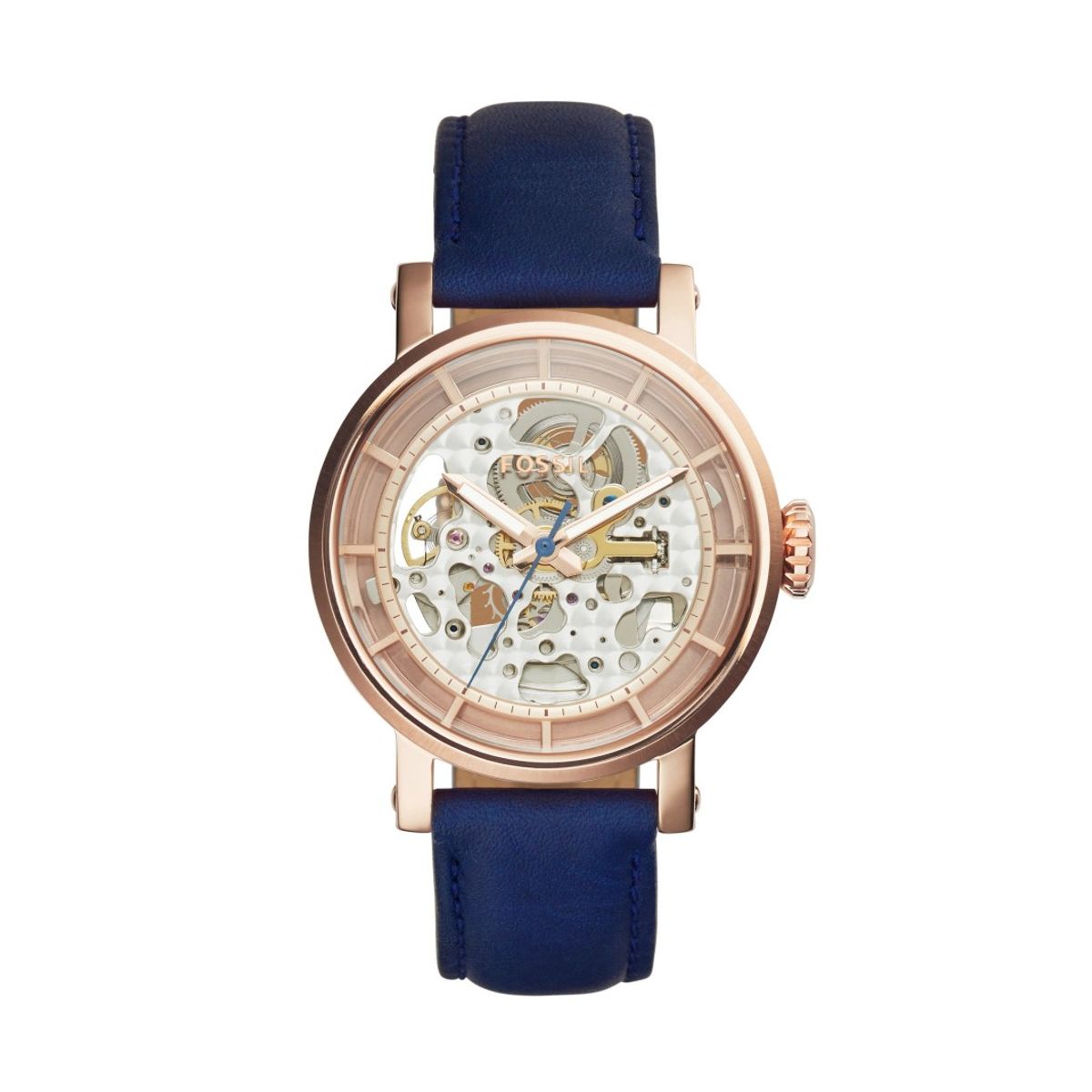 FOSSIL - Reloj Fossil Boyfriend ME3086 Azul De Cuero Piel Para Mujer.