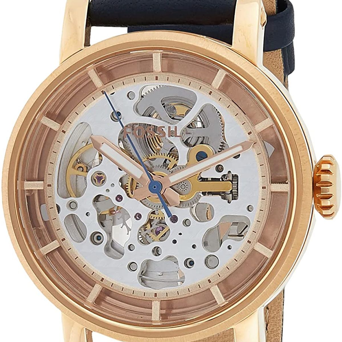 FOSSIL - Reloj Fossil Boyfriend ME3086 Azul De Cuero Piel Para Mujer.