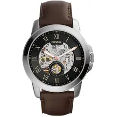 FOSSIL - Reloj Grant ME3095 Marrón De Cuero Piel Para Mujer.