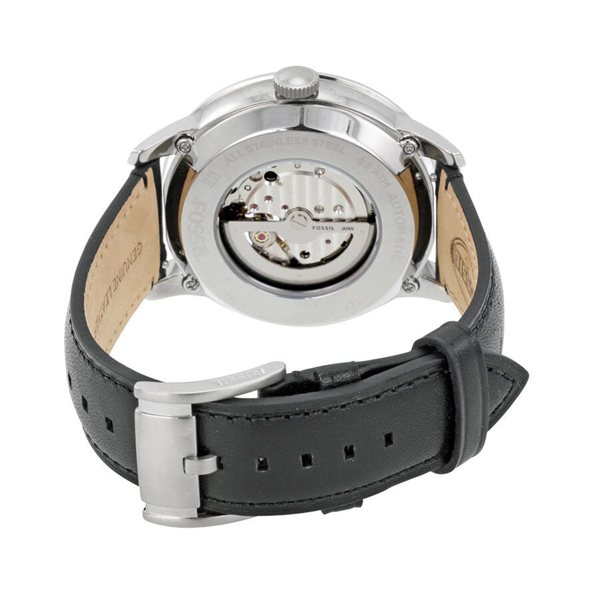 FOSSIL - Reloj Fossil Townsman ME3104 Negro De Cuero Piel Para Hombre.