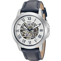 Reloj Grant ME3111 Azul De Cuero Piel Para Hombre.