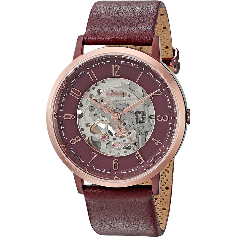 FOSSIL - Reloj Fossil Muse ME3137 Rose gold De Cuero Piel Para Hombre.