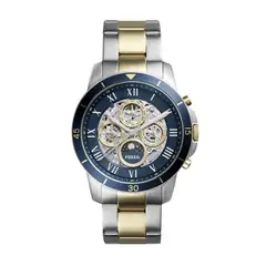 FOSSIL - Reloj Grant ME3141 Plateado Dorado De Acero inoxidable P Hombre.