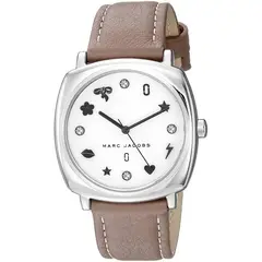 MARC JACOBS - Reloj Classic MJ1563 Cafe De Cuero Piel Para Mujer.