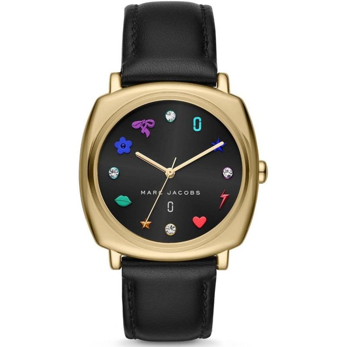 MARC JACOBS - Reloj Marc Jacobs Classic MJ1597 Negro De Cuero Piel Para Mujer.