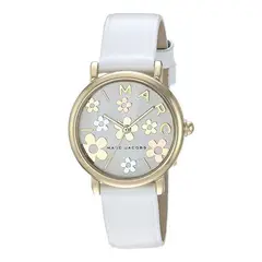 MARC JACOBS - Reloj Classic MJ1607 Blanco De Cuero Piel Para Mujer