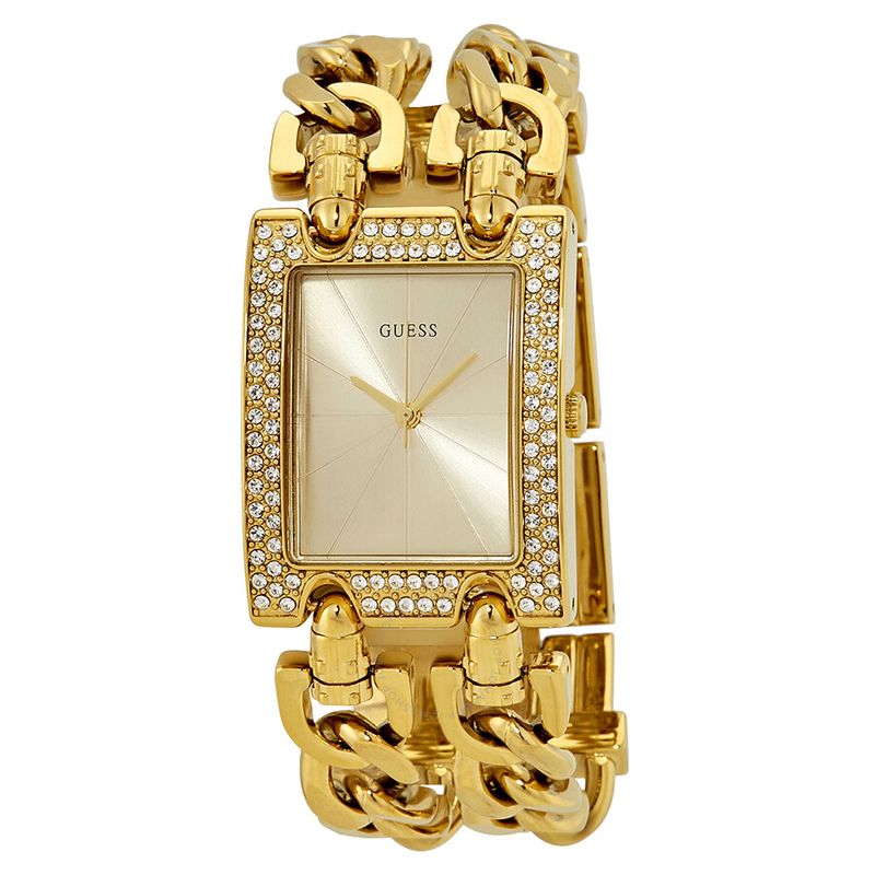 GUESS - Reloj Guess Heavy W0072L1 Dorado De Acero inoxidable Para Mujer.