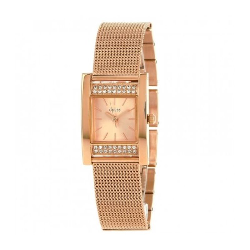GUESS - Reloj Guess Classic W0127L3 Rose gold De Silicona Para Mujer.