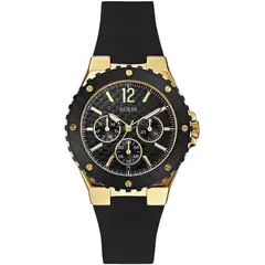 GUESS - Reloj Overdrive W0149L4 Negro De Silicona Para Mujer.