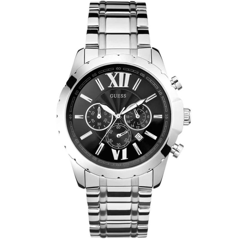 GUESS - Reloj Guess Optic W0193G2 Plateado De Acero inoxidable Para Hombre.