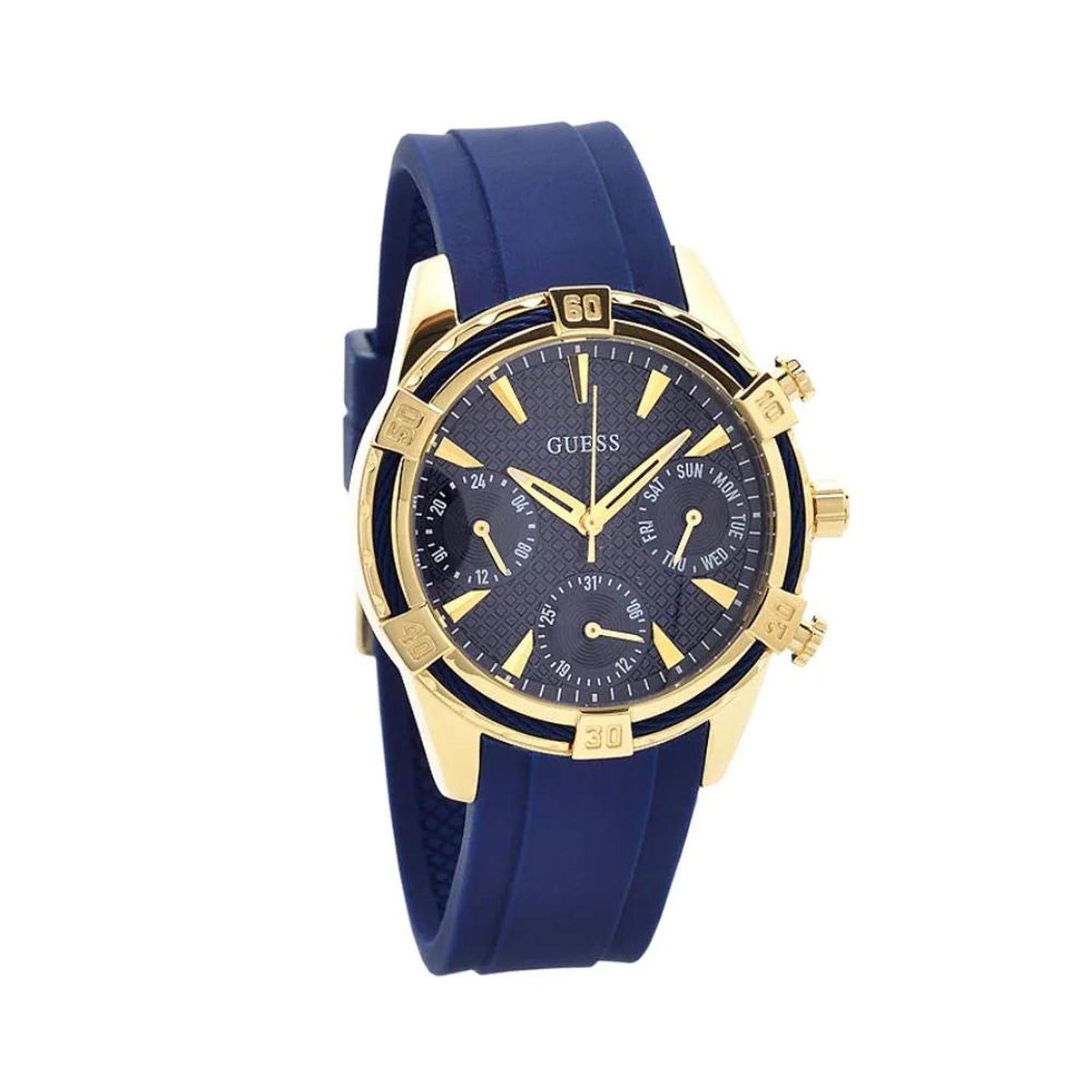 GUESS Reloj Guess Catalina W0562L2 Azul De Silicona Para Mujer