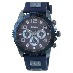 GUESS - Reloj Classic W0599G4 Azul De Silicona Para Hombre.