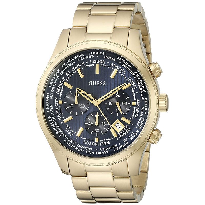 GUESS - Reloj Guess Classic W0602G1 Dorado De Acero inoxidable Para Hombre.