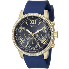 GUESS - Reloj Classic W0616L2 Azul De Silicona Para Mujer.
