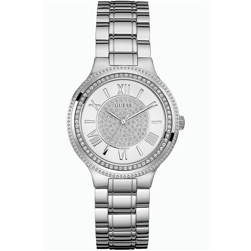 GUESS - Reloj Guess Madison W0637L1 Plateado De Acero inoxidable Para Mujer.