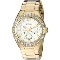 GUESS - Reloj Luna W0729L2 Dorado De Acero inoxidable Para Mujer.