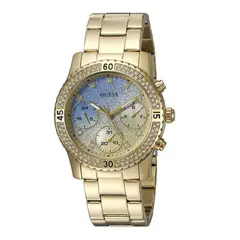 GUESS - Reloj Confetti W0774L2 Dorado De Acero inoxidable Para Mujer.