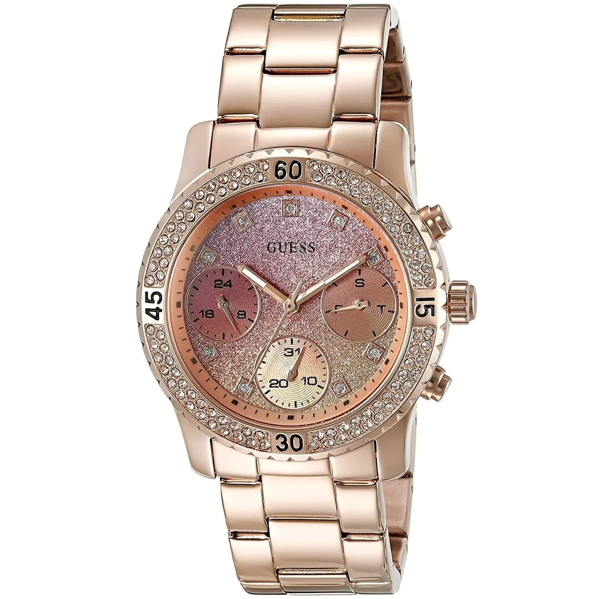 GUESS - Reloj Guess Classic W0774L3 Rose gold De Acero inoxidable Para Mujer.