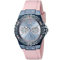 GUESS - Reloj Classic W0775L5 Rosa De Silicona Para Mujer.