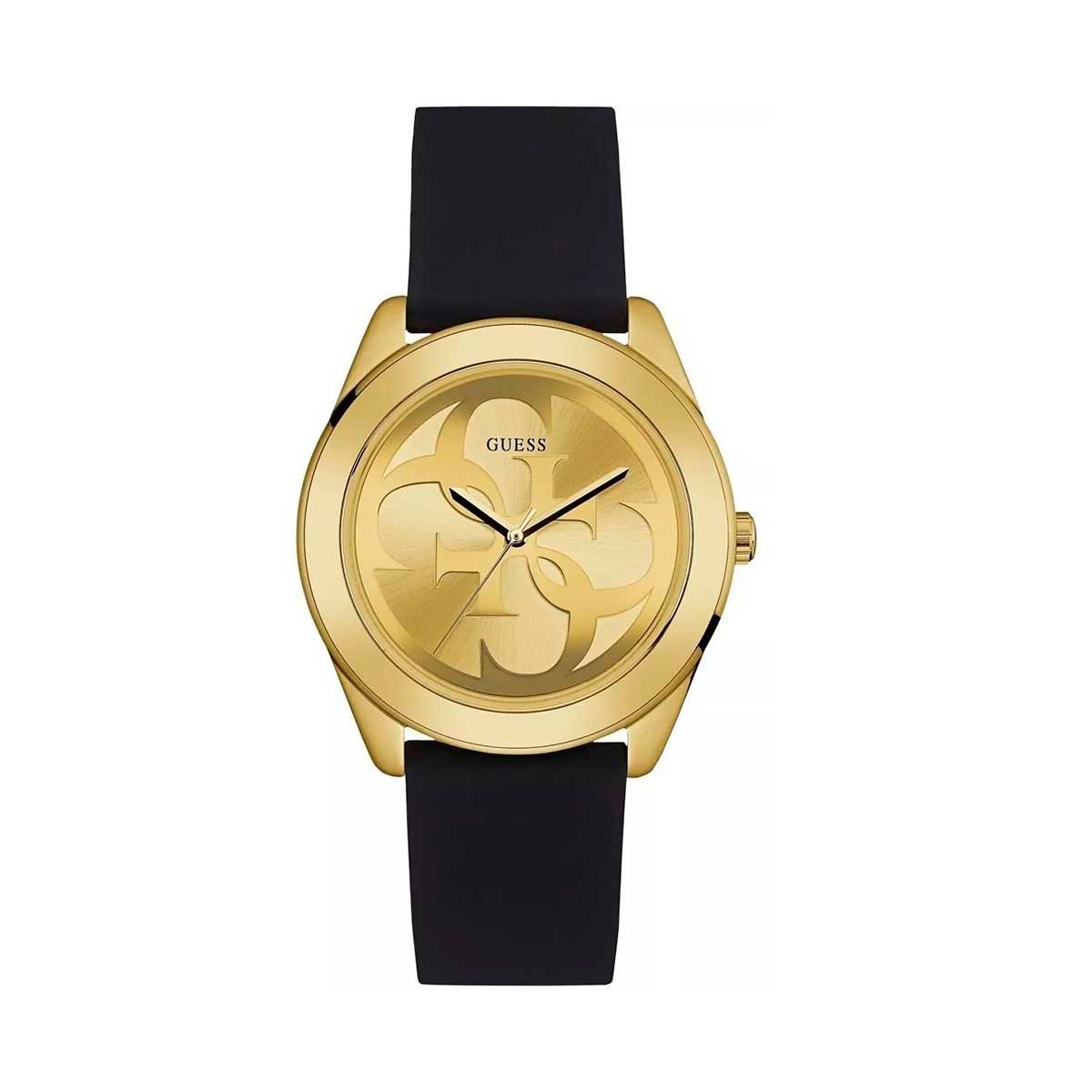 GUESS - Reloj Guess Twist W0911L3 Negro De Silicona Para Mujer.