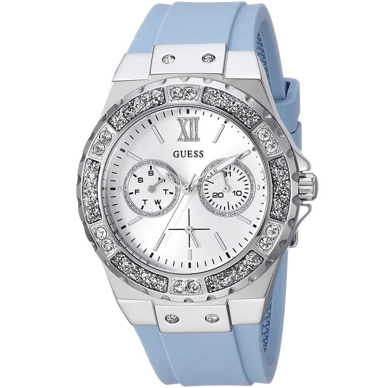 GUESS - Reloj Guess Limelight W1053L5 Azul De Silicona Para Mujer.
