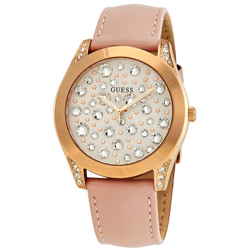GUESS - Reloj Guess Ladies W1065L1 Rosa De Cuero Piel Para Mujer.