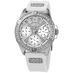 GUESS - Reloj Lady Frontier W1160L4 Blanco De Caucho Para Mujer