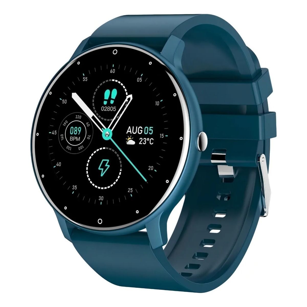 GIOIO - Smartwatch ZL02 con correa de silicona