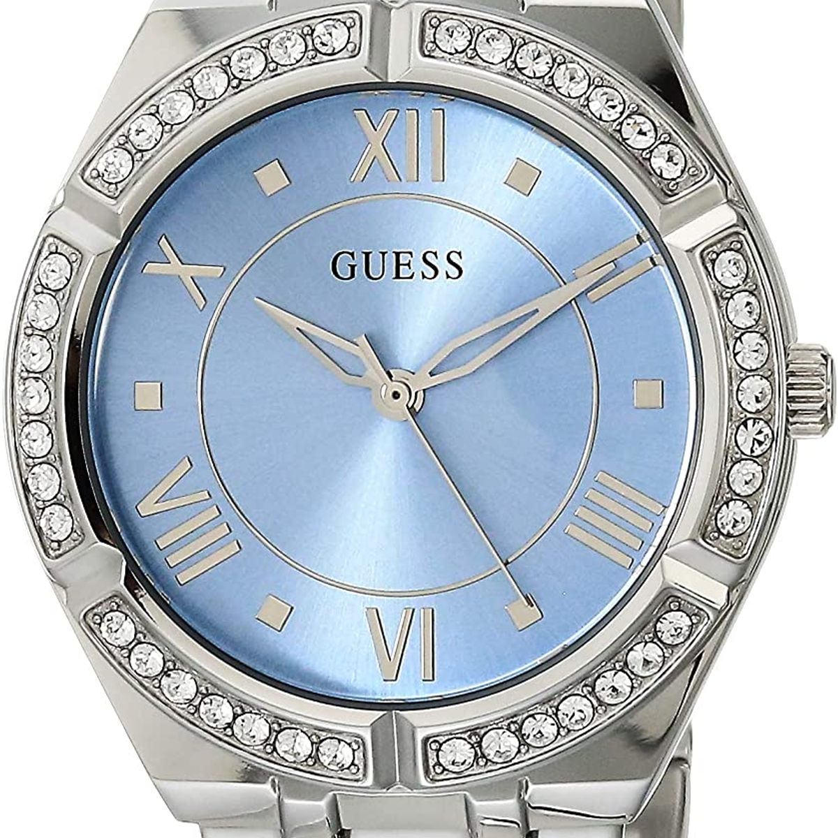 GUESS - Reloj Guess Classic GW0033L5 Plateado De Acero inoxidable Para Mujer.