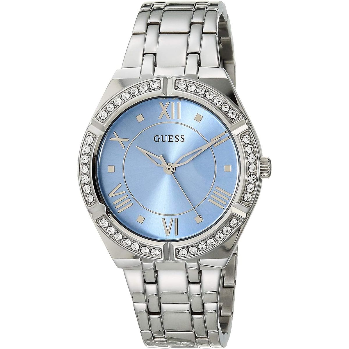 GUESS - Reloj Guess Classic GW0033L5 Plateado De Acero inoxidable Para Mujer.