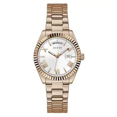 GUESS - Reloj Luna GW0308L3 Rose gold De Acero inoxidable Para Mujer.