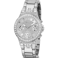 GUESS - Reloj Moonlight GW0320L1 Plateado De Acero inoxidable Para Mujer.