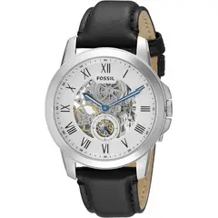 FOSSIL - Reloj Grant ME3053 Negro De Cuero Piel Para Hombre