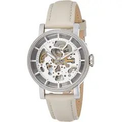 FOSSIL - Reloj Boyfriend ME3069 Beige De Cuero Piel Para Mujer