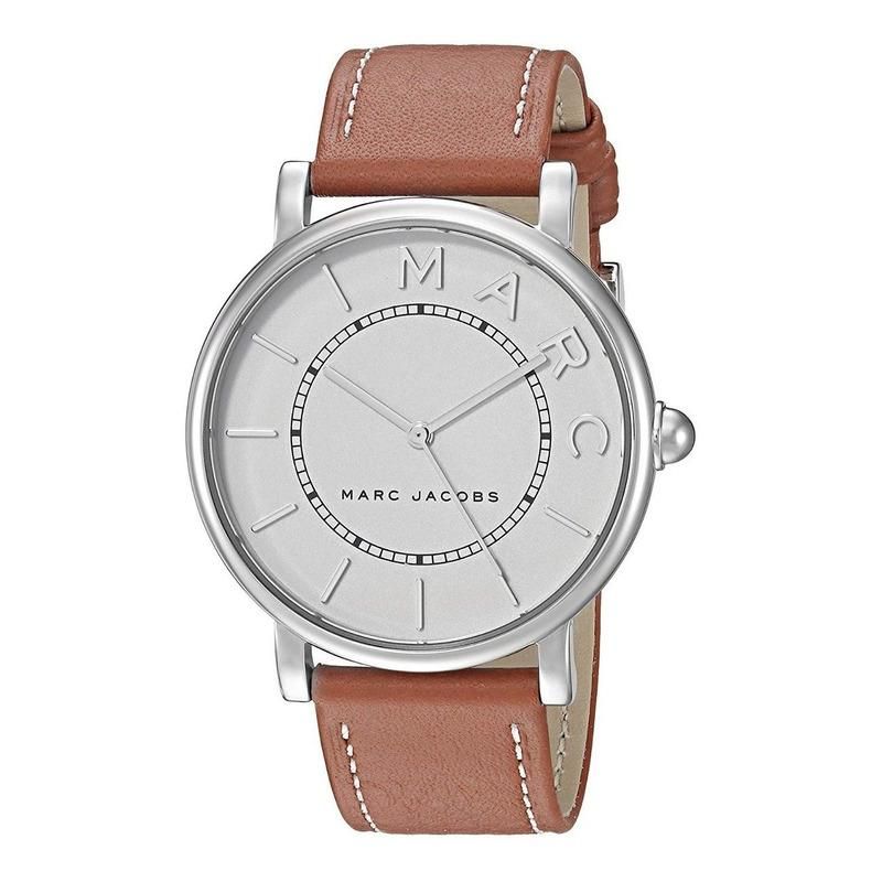 MARC JACOBS - Reloj Marc Jacobs Classic MJ1571 Cafe De Cuero Piel Para Mujer.