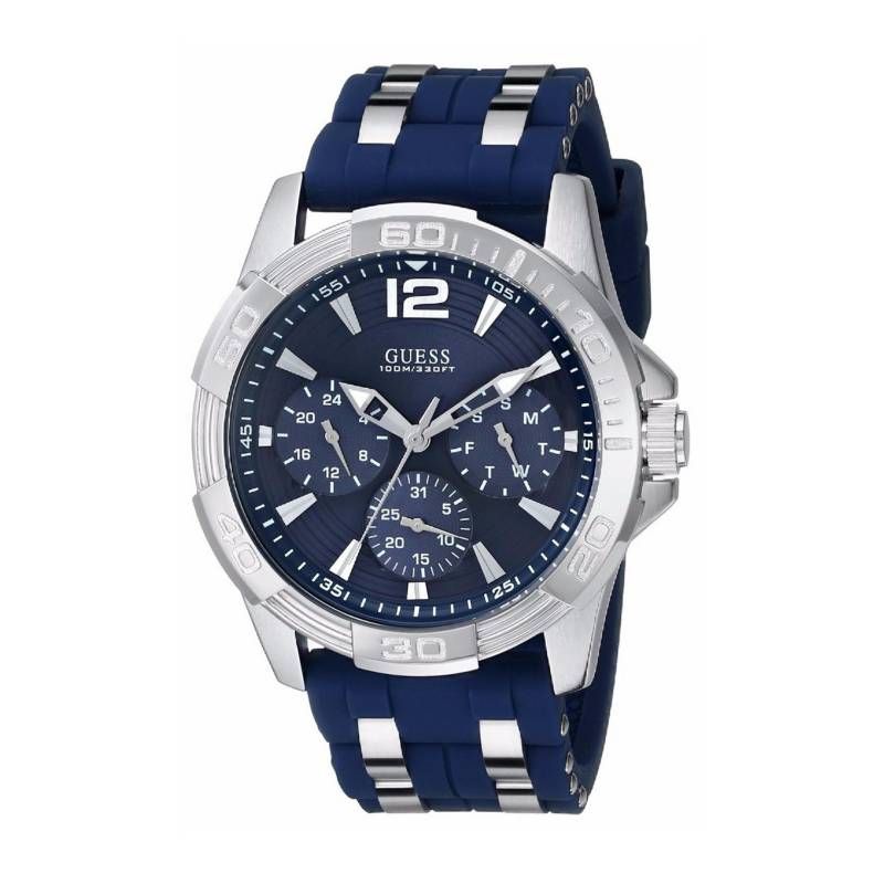 GUESS - Reloj Guess Iconoc W0366G2 Azul De Silicona Para Hombre.
