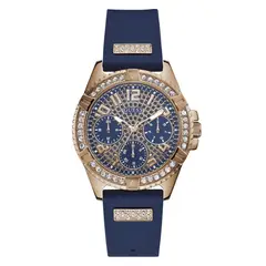 GUESS - Reloj Lady Frontier W1160L3 Azul De Caucho Para Mujer.