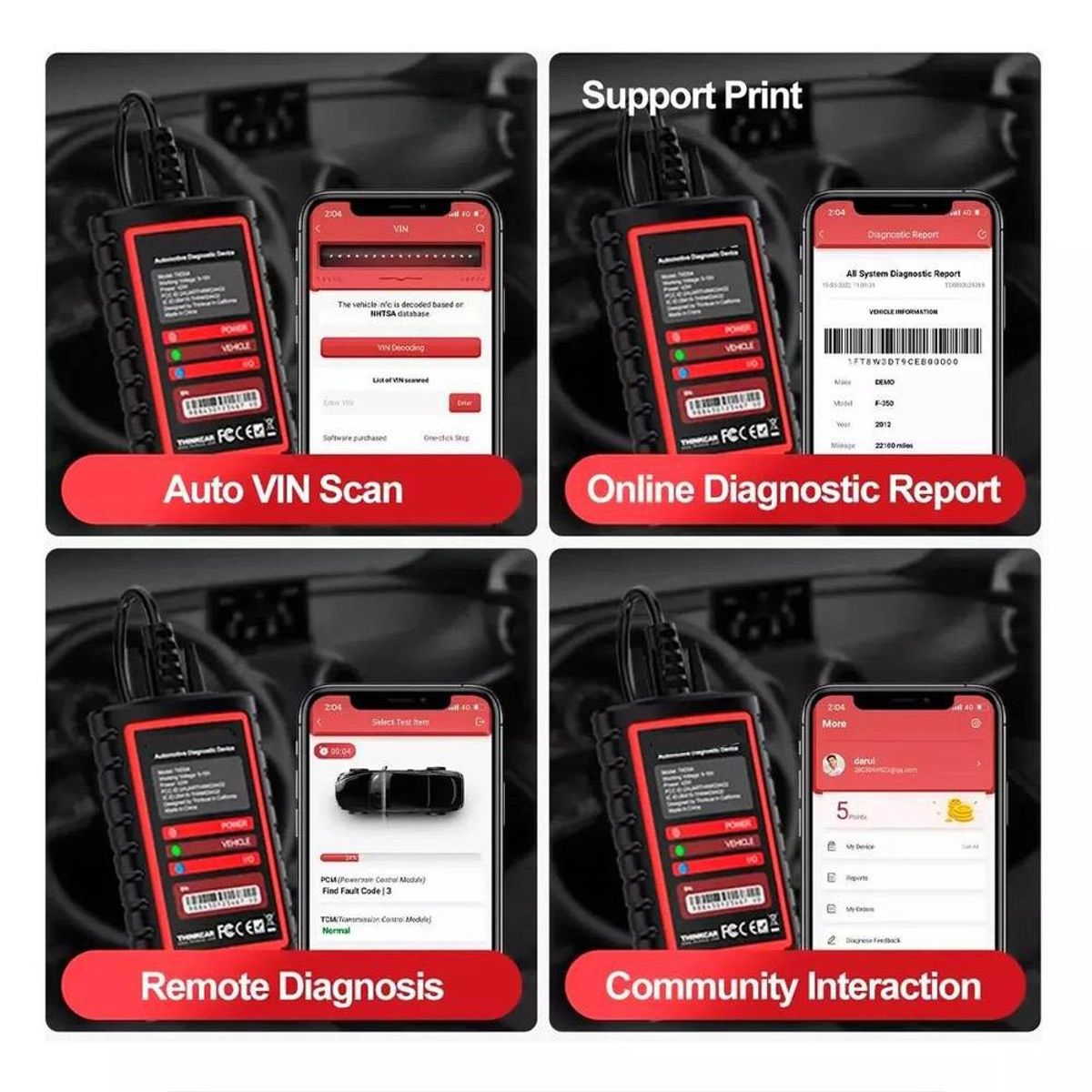MUNDO MAGIA - Scanner Obd2 Automotriz Multimarca  Última Versión