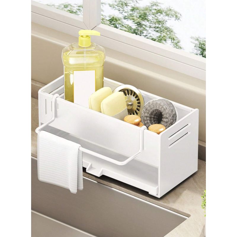 GENERICO - Organizador Lavaplatos Porta Esponja Escurridor De Cocina