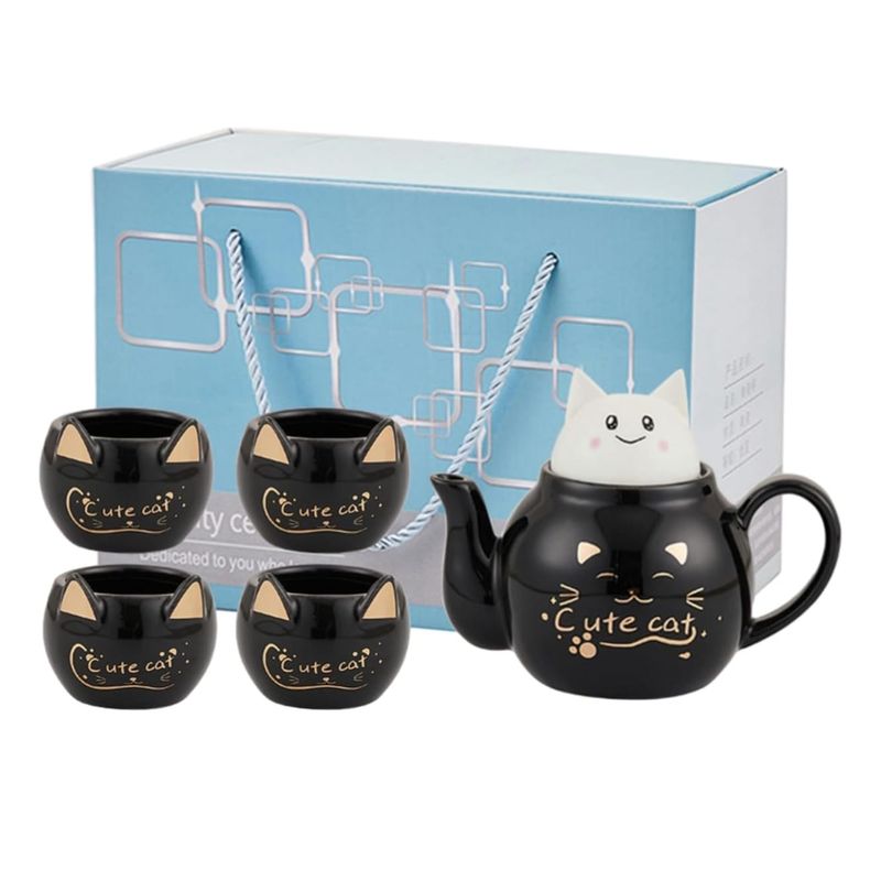 GENERICO - Set 4 Tazas + Tetera
