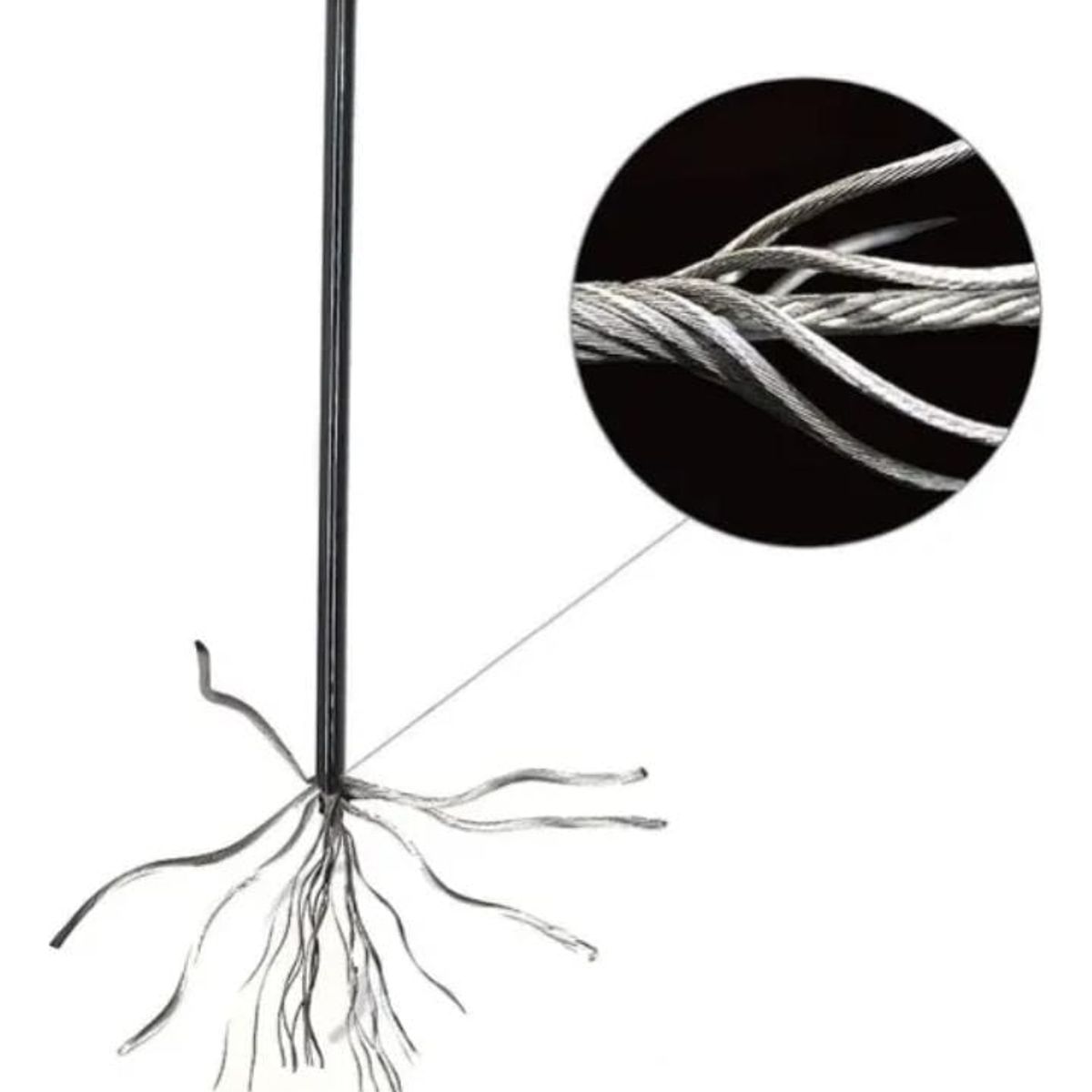 GENERICO - Repuesto piola para máquinas de polea gym 5mts x 6mm