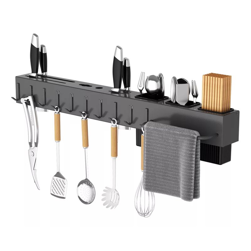 GENERICO - Organizador Cocina De Pared Repisa Cubiertos Cuchillos