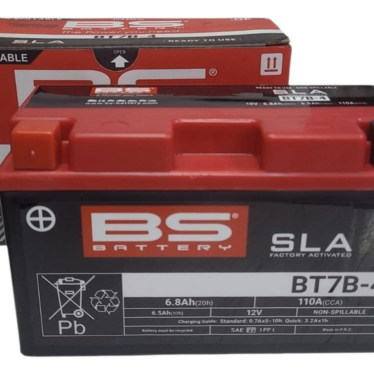 GENERICO - Bateria De Gel Para Moto Bt7b-4 / Yt7b