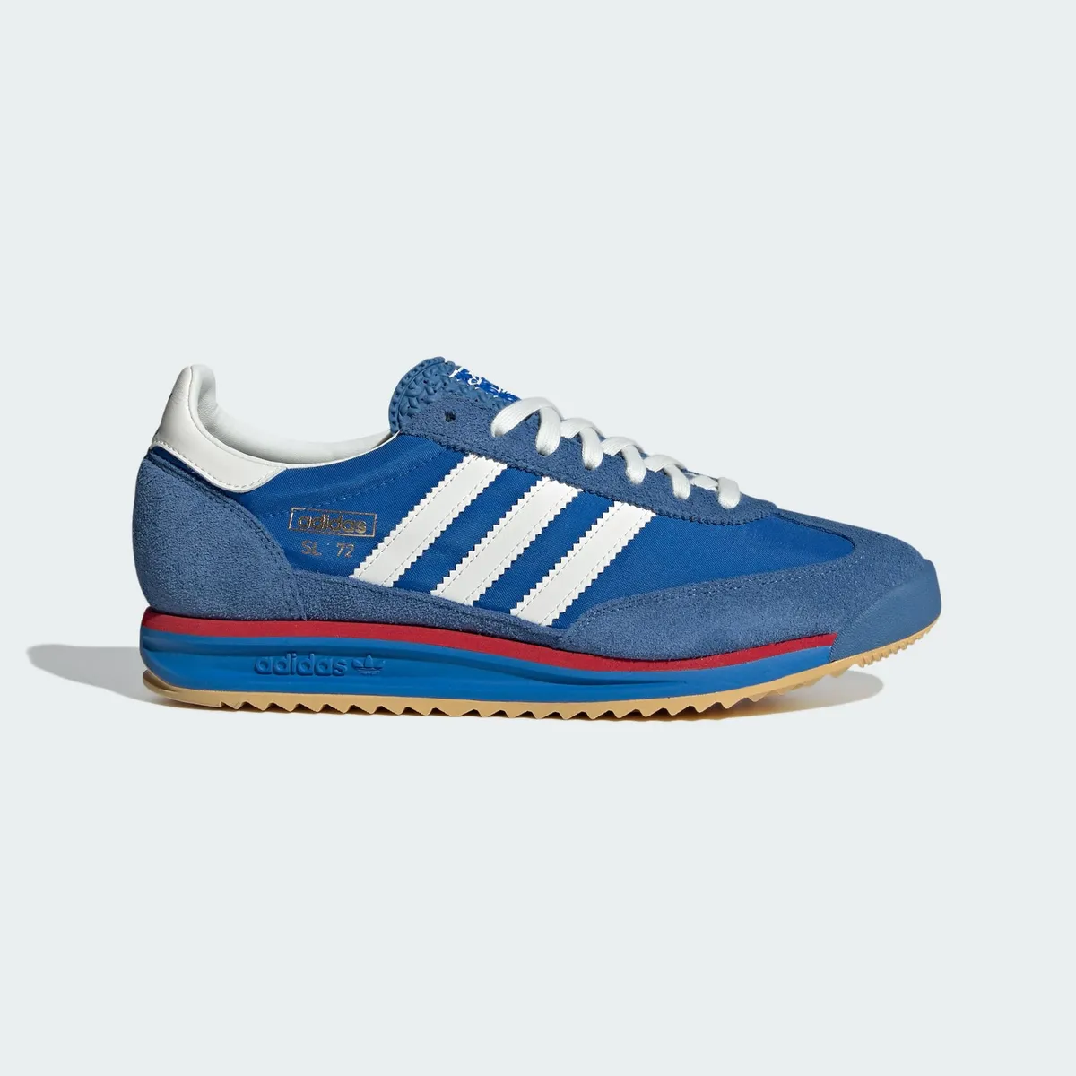 ADIDAS - Zapatilla Urbana Gamuza Azul Hombre Sl 72 Adidas Originals