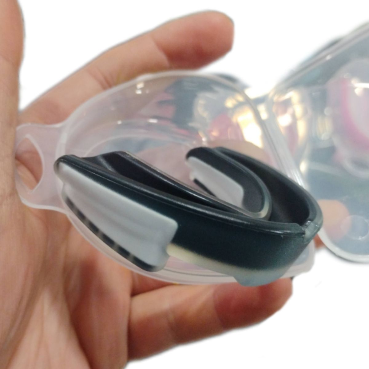 GENERICO - Bucal boxeo adultos moldeable con estuche