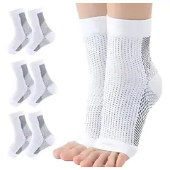 MUNDO MAGIA - 4 Pares De Calcetines Para Aliviar El Dolor De La Neuropatía