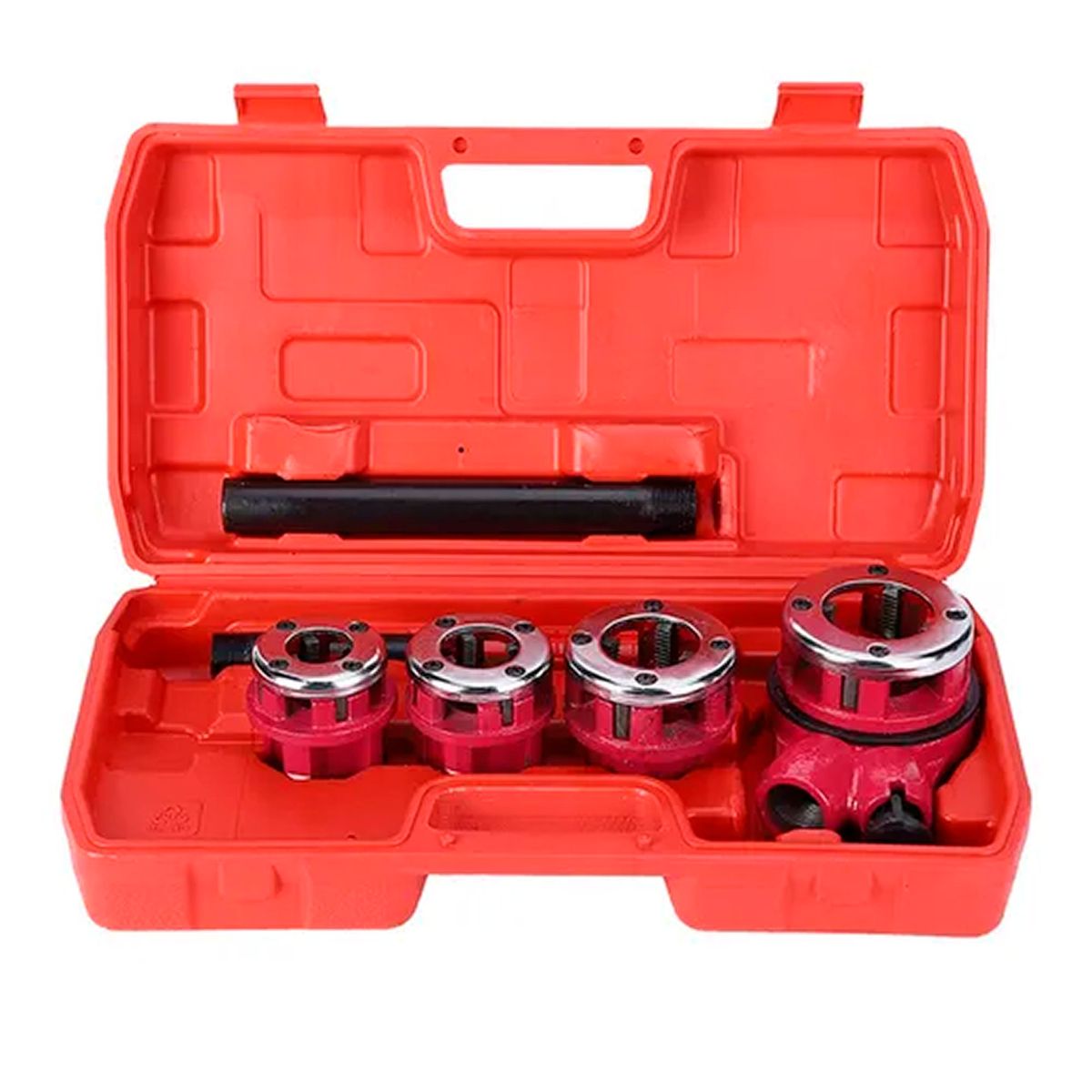 ESHOPANGIE - Set Juego De Terrajas Manual Para Tubo 4 Piezas 1/2 - 1 1/4.