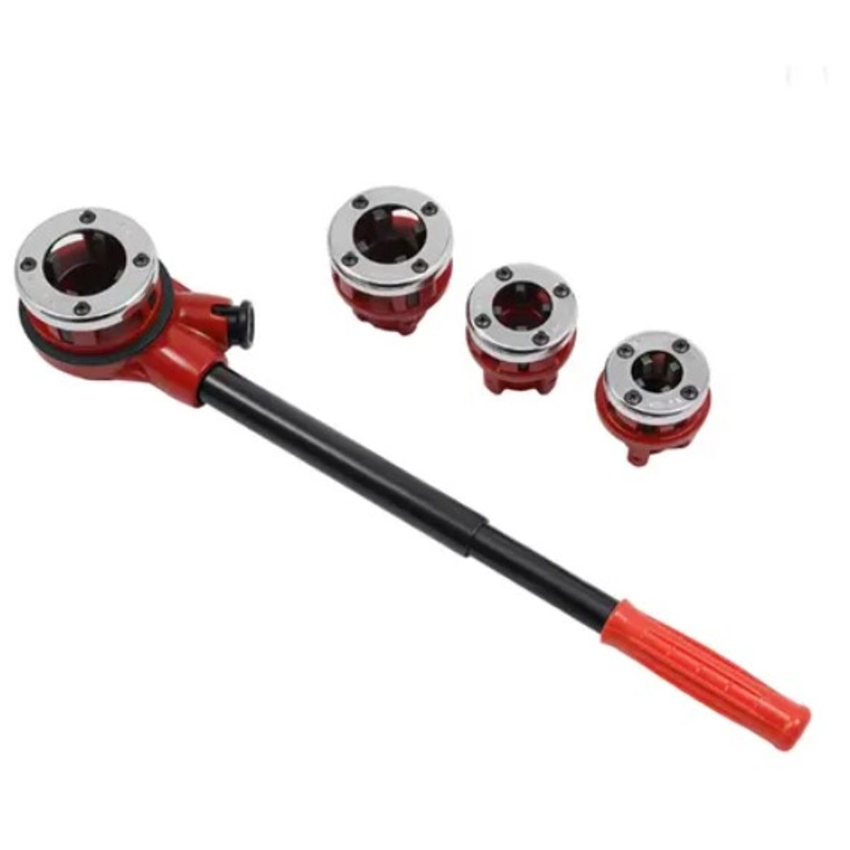 ESHOPANGIE - Set Juego De Terrajas Manual Para Tubo 4 Piezas 1/2 - 1 1/4.